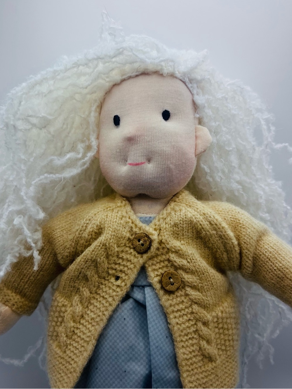 Waldorf Style Cloth Soft Ragdoll Blissful Pixie Collectible Stuffed Doll BIN 52